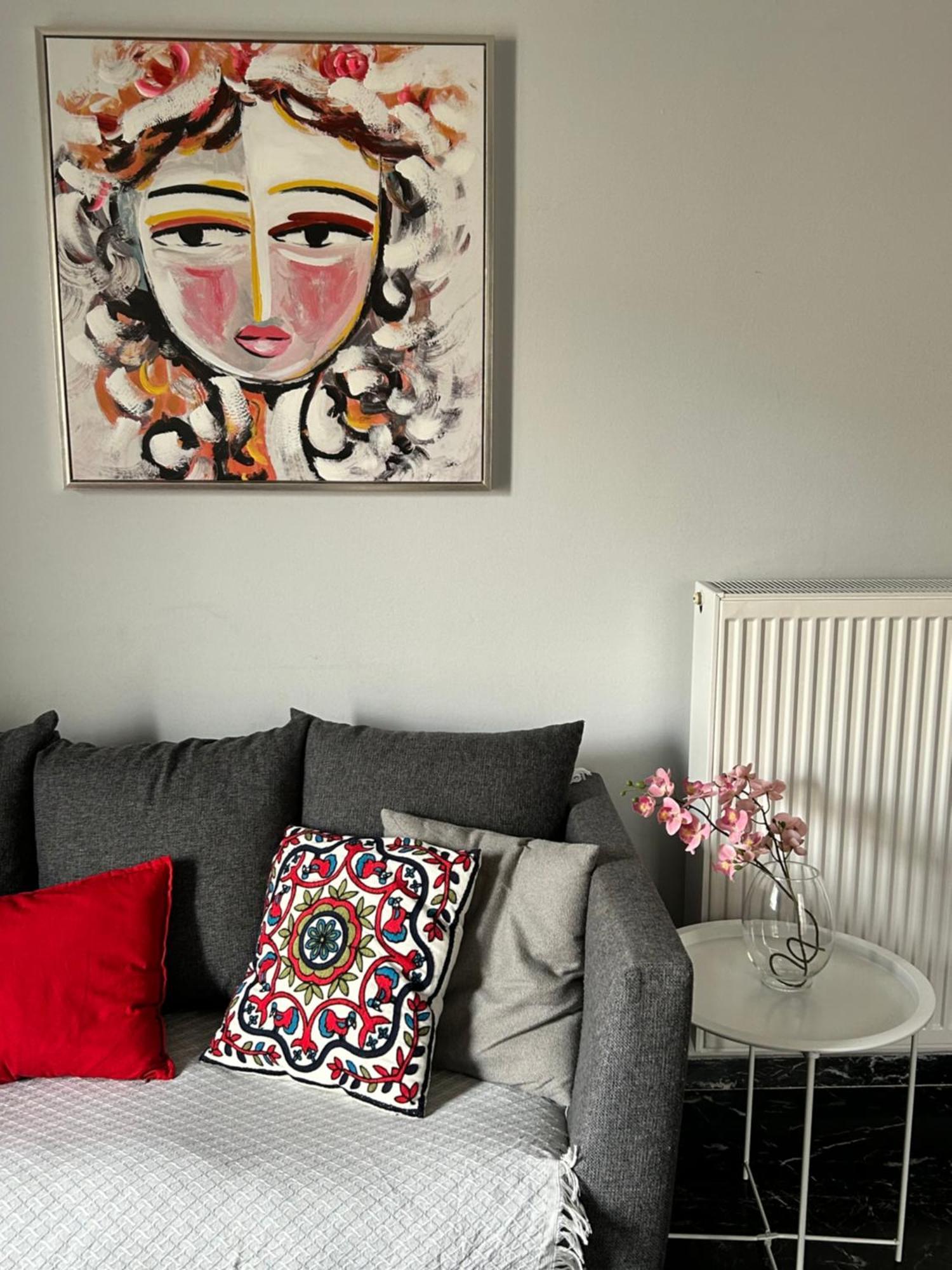 Beautiful Apartment Next To Metro Station Athen Exterior foto