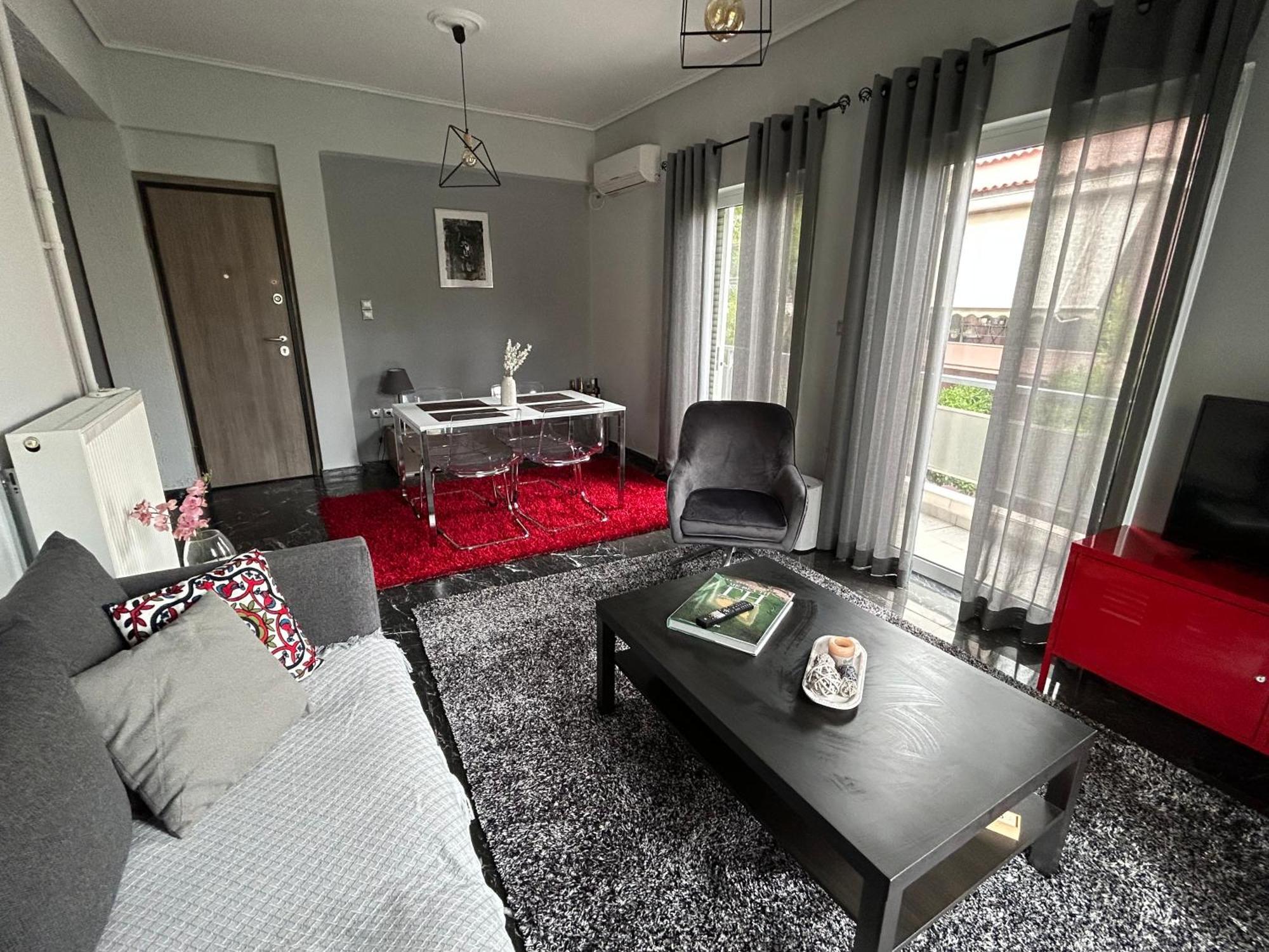 Beautiful Apartment Next To Metro Station Athen Exterior foto